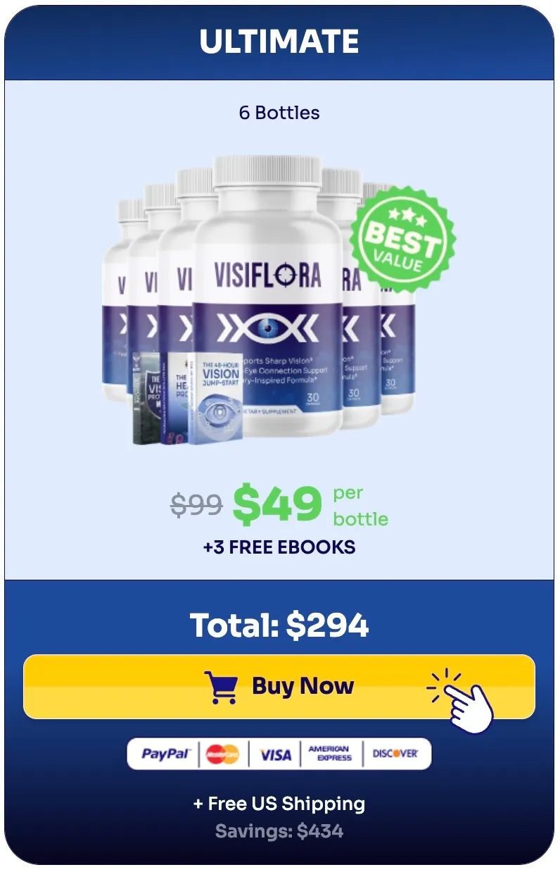 VisiFlora 180 day supply